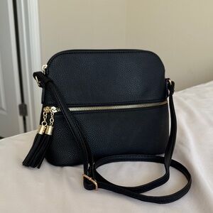 Elegant Black Crossbody Bag